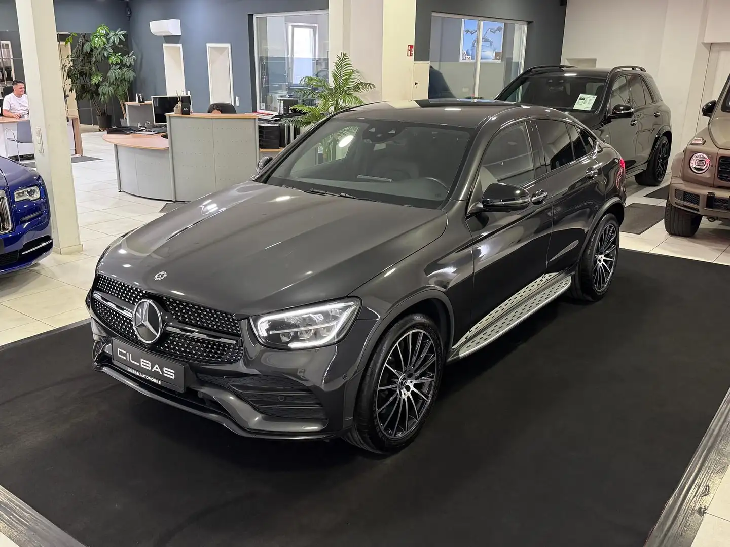Mercedes-Benz GLC 300 d 4M Coupe AMG-Line *BURM*MEMO*DIGITAL-T Grau - 1