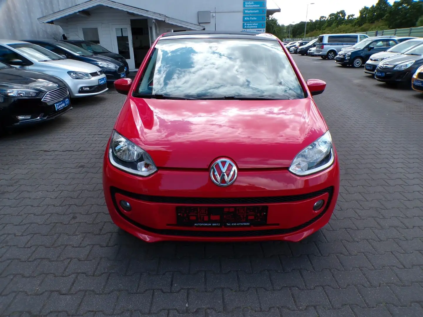 Volkswagen up! 1.0 55kW high up! Rouge - 2