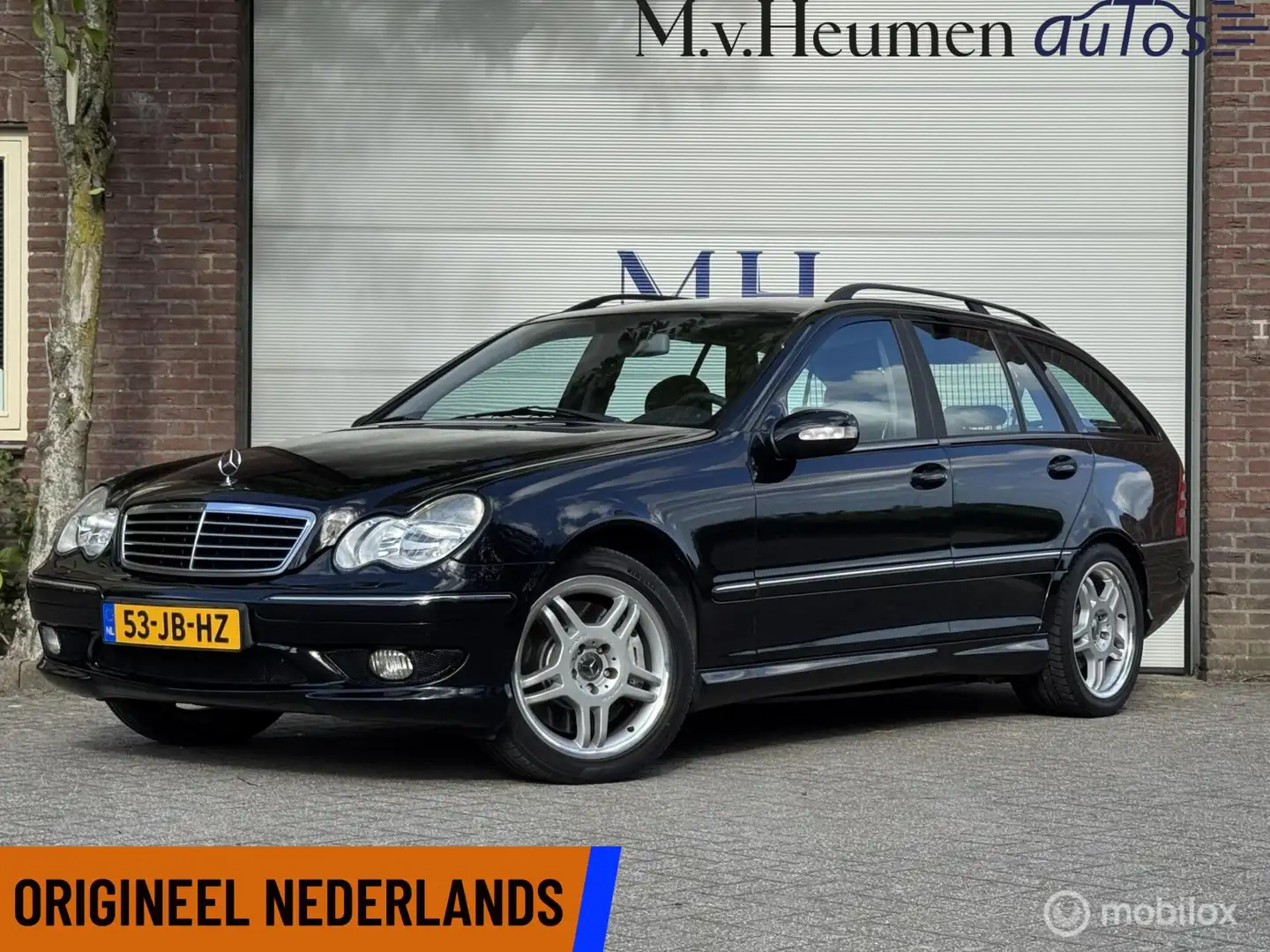 Mercedes-Benz C-klasse Combi AMG 32 354PK ORG NED Memory Leder B Noir - 1