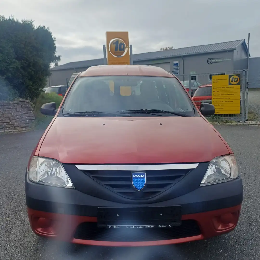 Dacia Logan Ambiance,Anhängerkupplung,ZV,CD,... Rot - 2