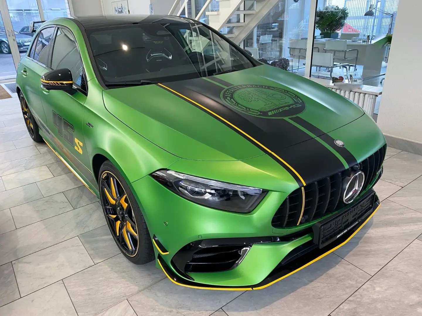 Mercedes-Benz A 45 AMG A 45 S 4M AMG Limeted P96t  Voll Yeşil - 2