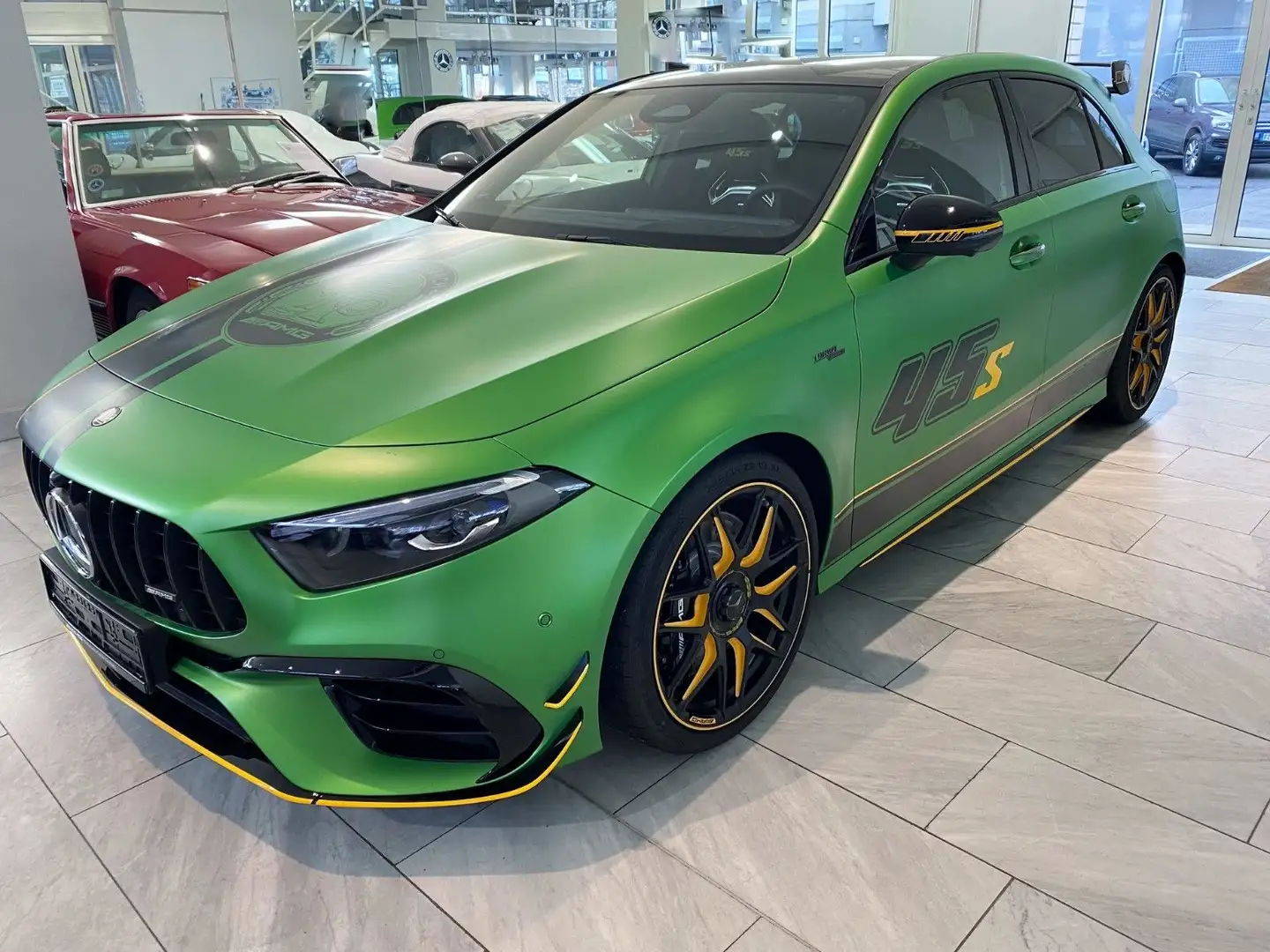 Mercedes-Benz A 45 AMG A 45 S 4M AMG Limeted P96t  Voll Yeşil - 1