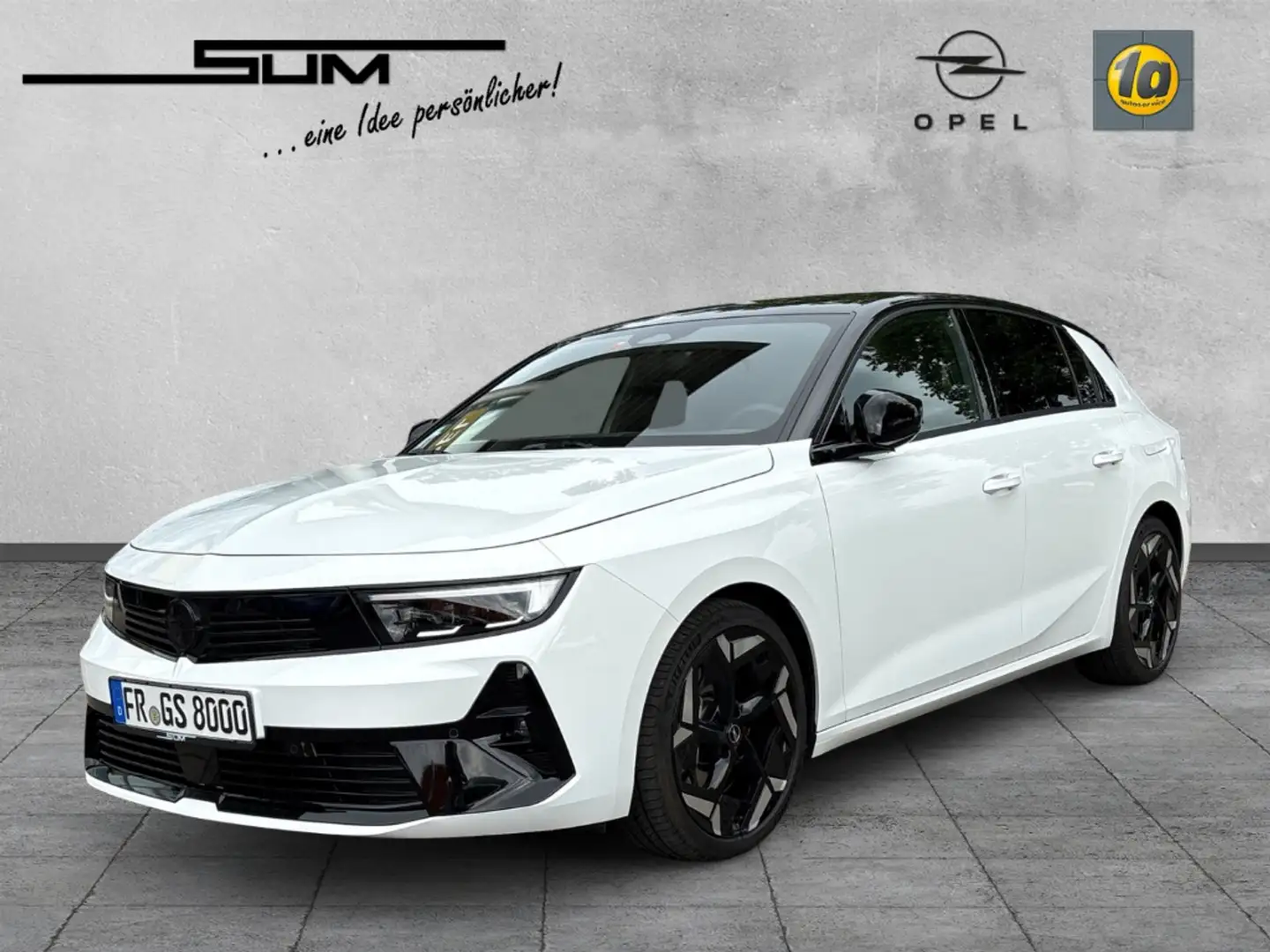 Opel Astra PHEV GSe AT8 HUD AD Navi Kamera LED Matrix Alcanta Weiß - 1