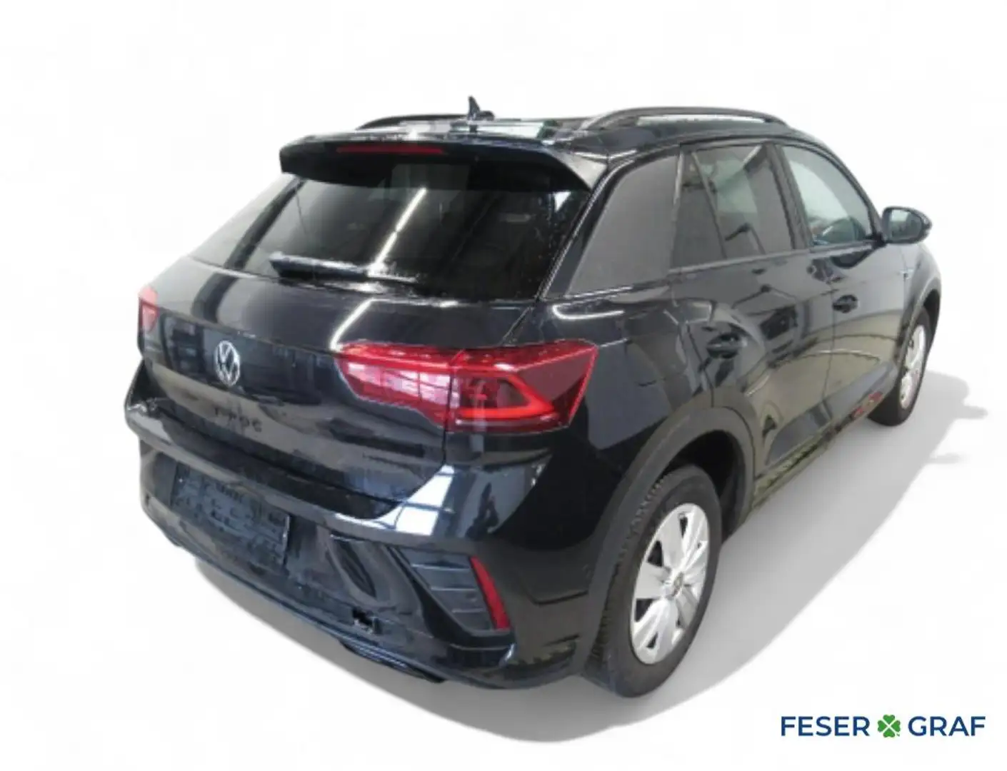 Volkswagen T-Roc R-Line BlackStyle/IQ.Light/SHZ/Rear View Schwarz - 2