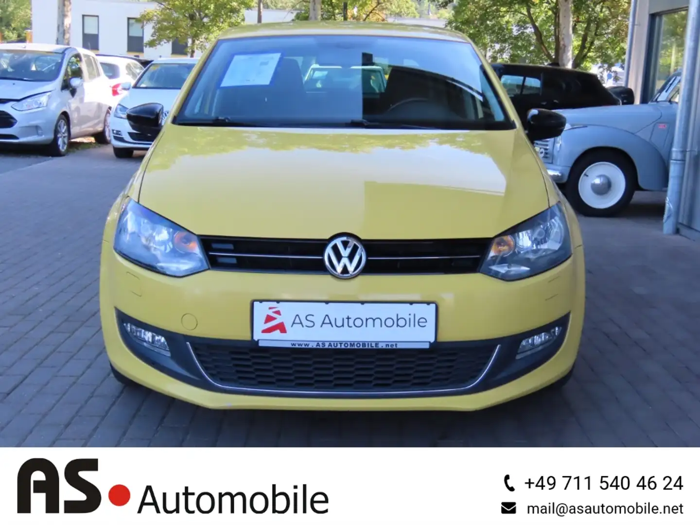 Volkswagen Polo V Style 1.4 Navi*SHZ*Klimaaut.*Temp.*PDC Gelb - 2