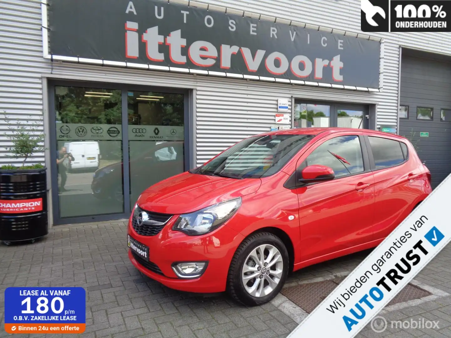 Opel Karl 1.0 ecoFLEX Innovation Rood - 1