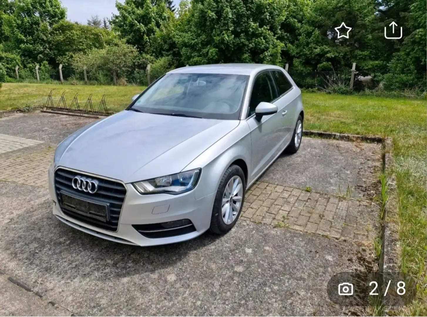 Audi A3 1.4 TFSI Attraction mit Standheizung Argento - 2