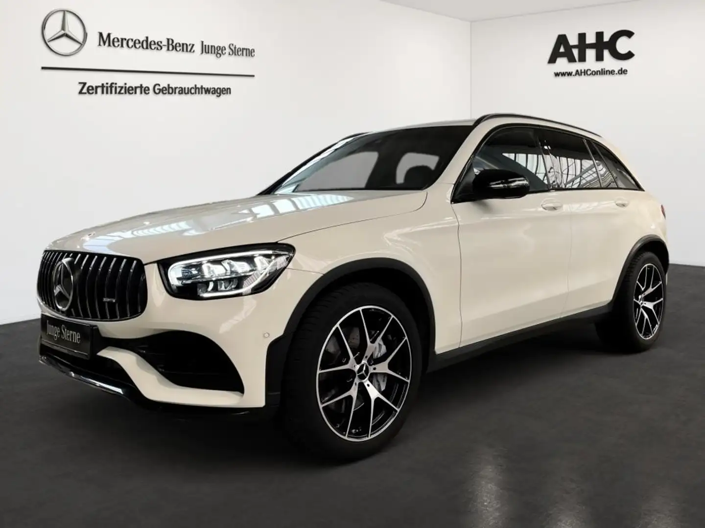 Mercedes-Benz GLC 43 AMG 4M ACC AHK Standhzg 360° Memory DAB Bílá - 1