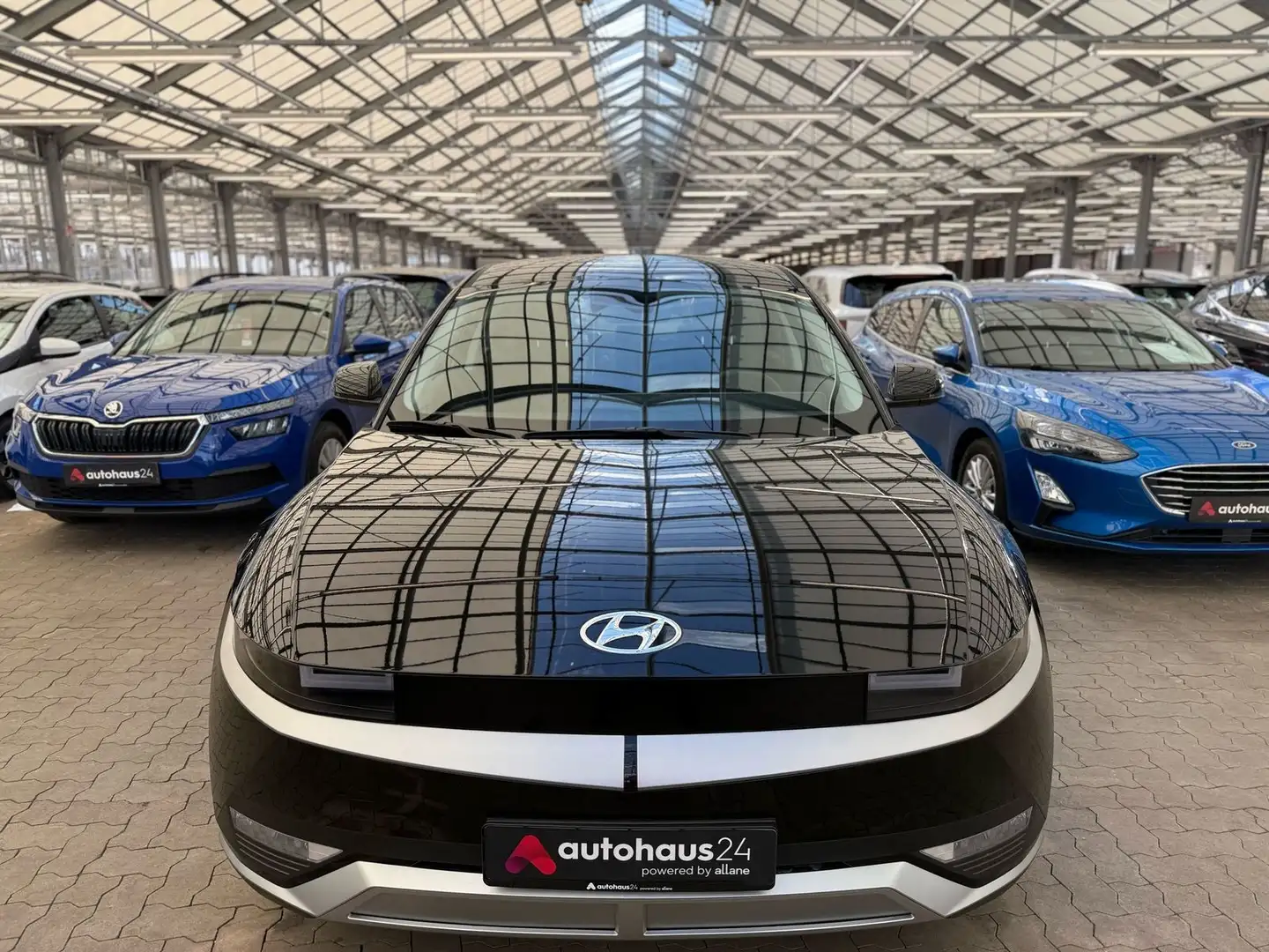 Hyundai IONIQ 5 Elektro 77,4 kWh|Navi|ACC|CarPlay| Schwarz - 2