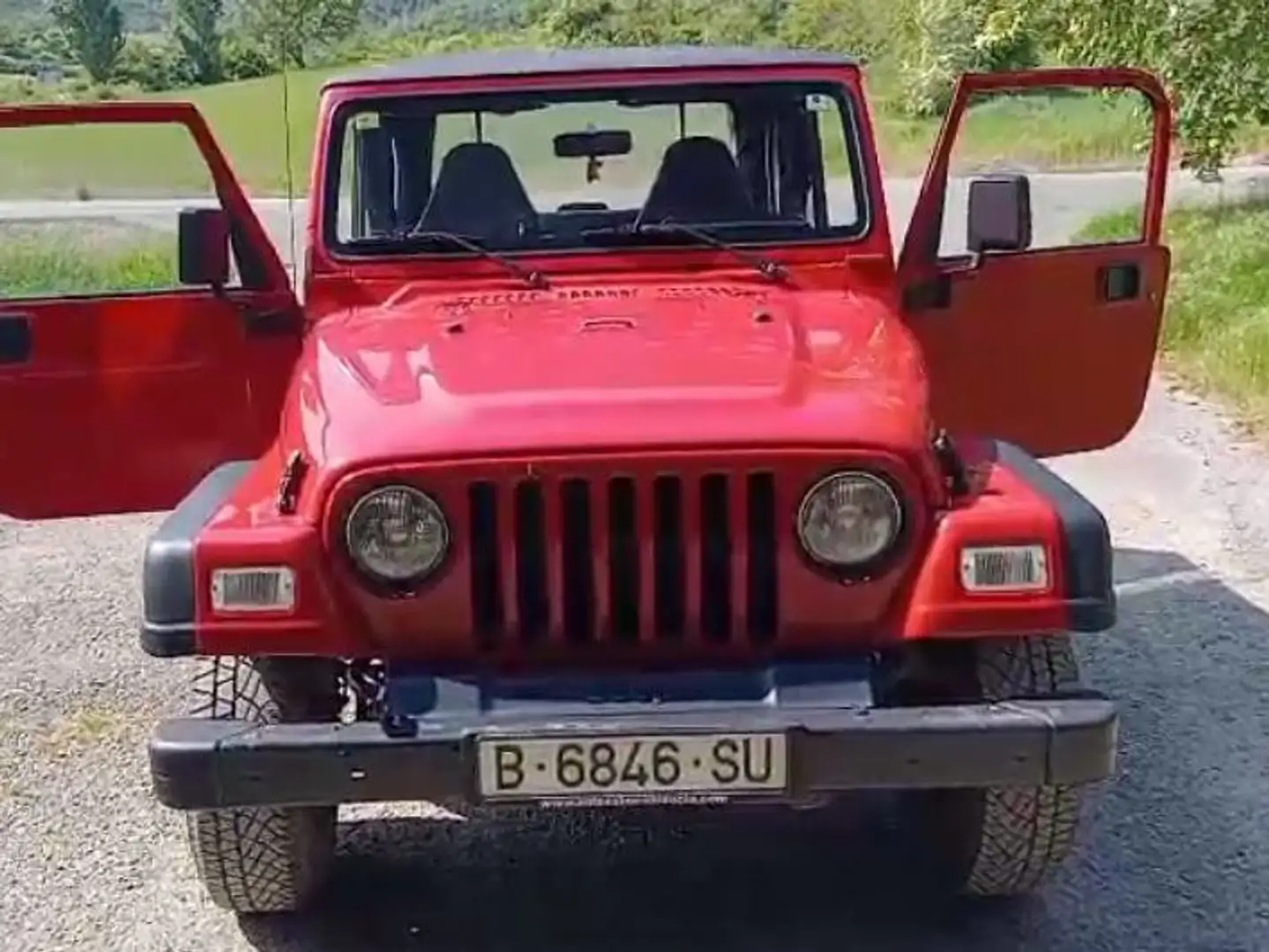 Jeep Wrangler Wrangler 2.5 Hard Top Rojo - 1
