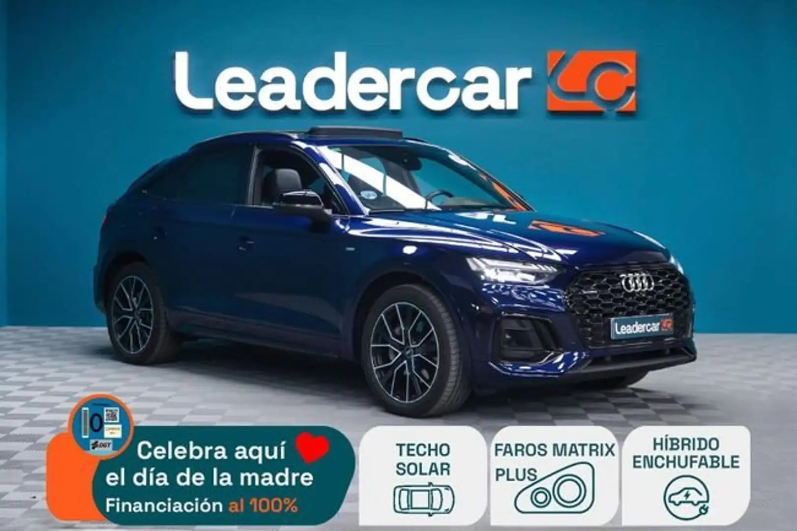 Audi Q5 50 TFSIe Black line quattro-ultra S tronic Azul - 1