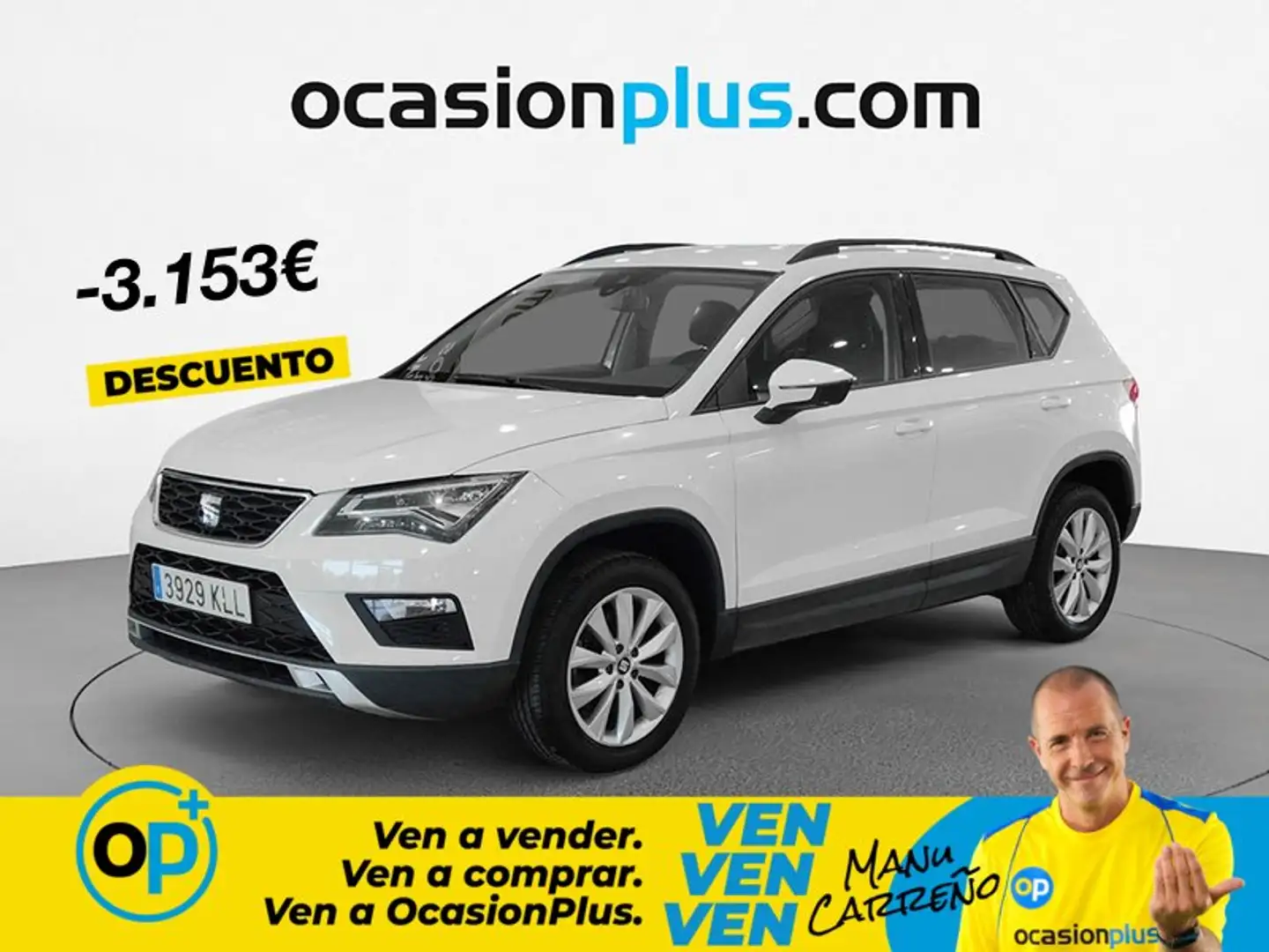 SEAT Ateca 1.4 EcoTSI S&S Style Blanco - 1