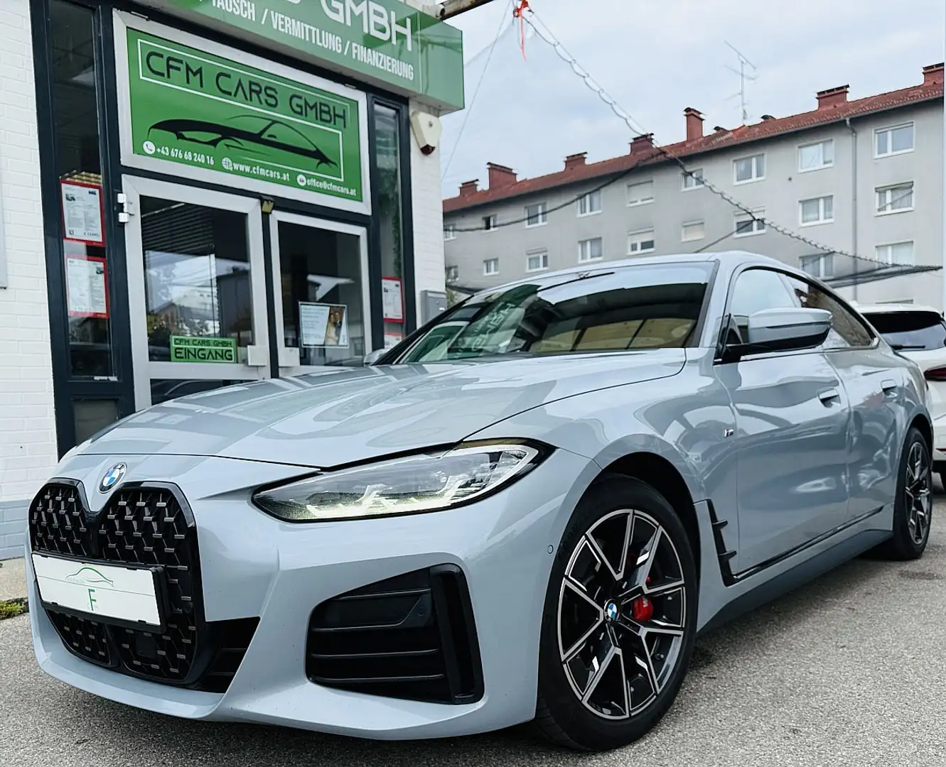 BMW 420 d Gran Coupe M Sport Gris - 1