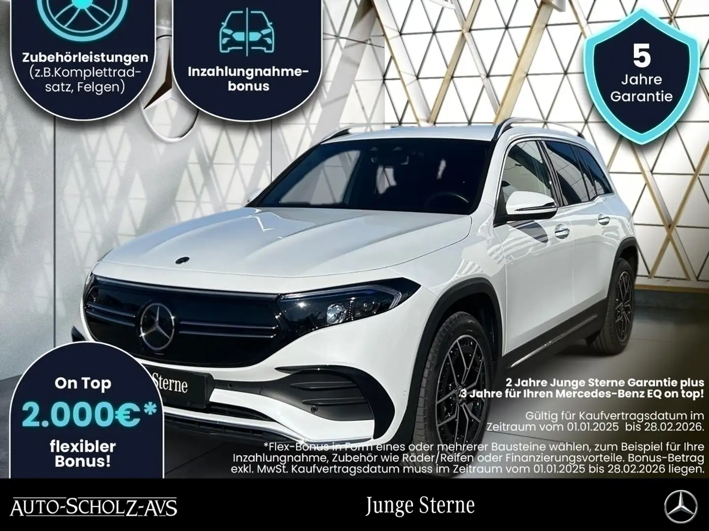 Mercedes-Benz EQB 250 AMG Distronic*Kamera*Easy-Pack*AmbiLight Blanc - 1