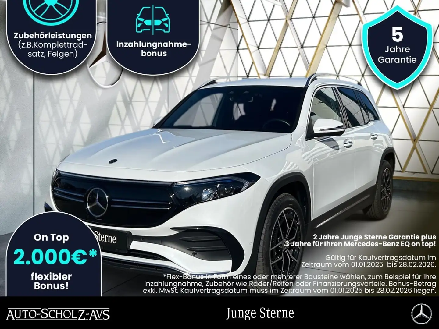 Mercedes-Benz EQB 250 AMG Distronic*Kamera*Easy-Pack*AmbiLight Fehér - 1