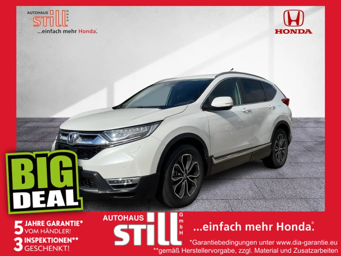 Honda CR-V 2.0 Hybrid Lifestyle 2WD Leder+ACC+LED+Navi Wit - 1