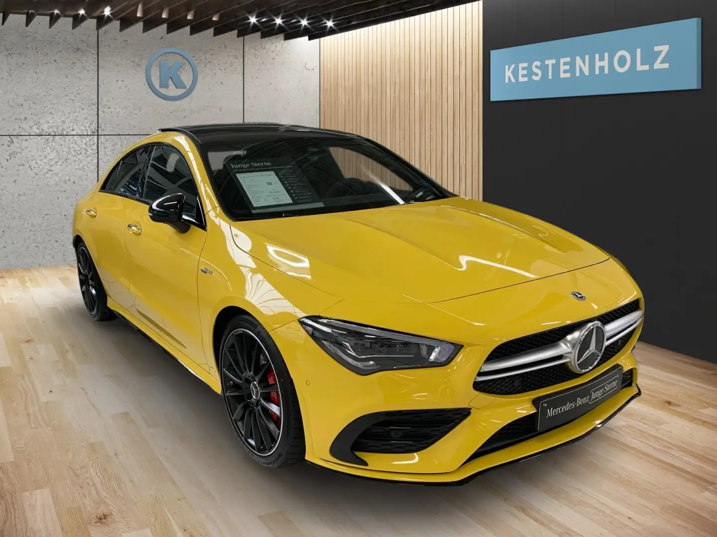Mercedes-Benz CLA 35 AMG AMG CLA 35 4M Coupé *AMG*PANO*KAMERA*SHZ* Navi Galben - 2