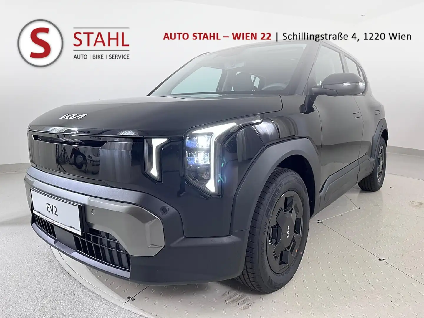Kia EV2 /5S/EARTH/42,2KWH/AT/FWD/150/MY27|Auto Stahl W22 Schwarz - 1