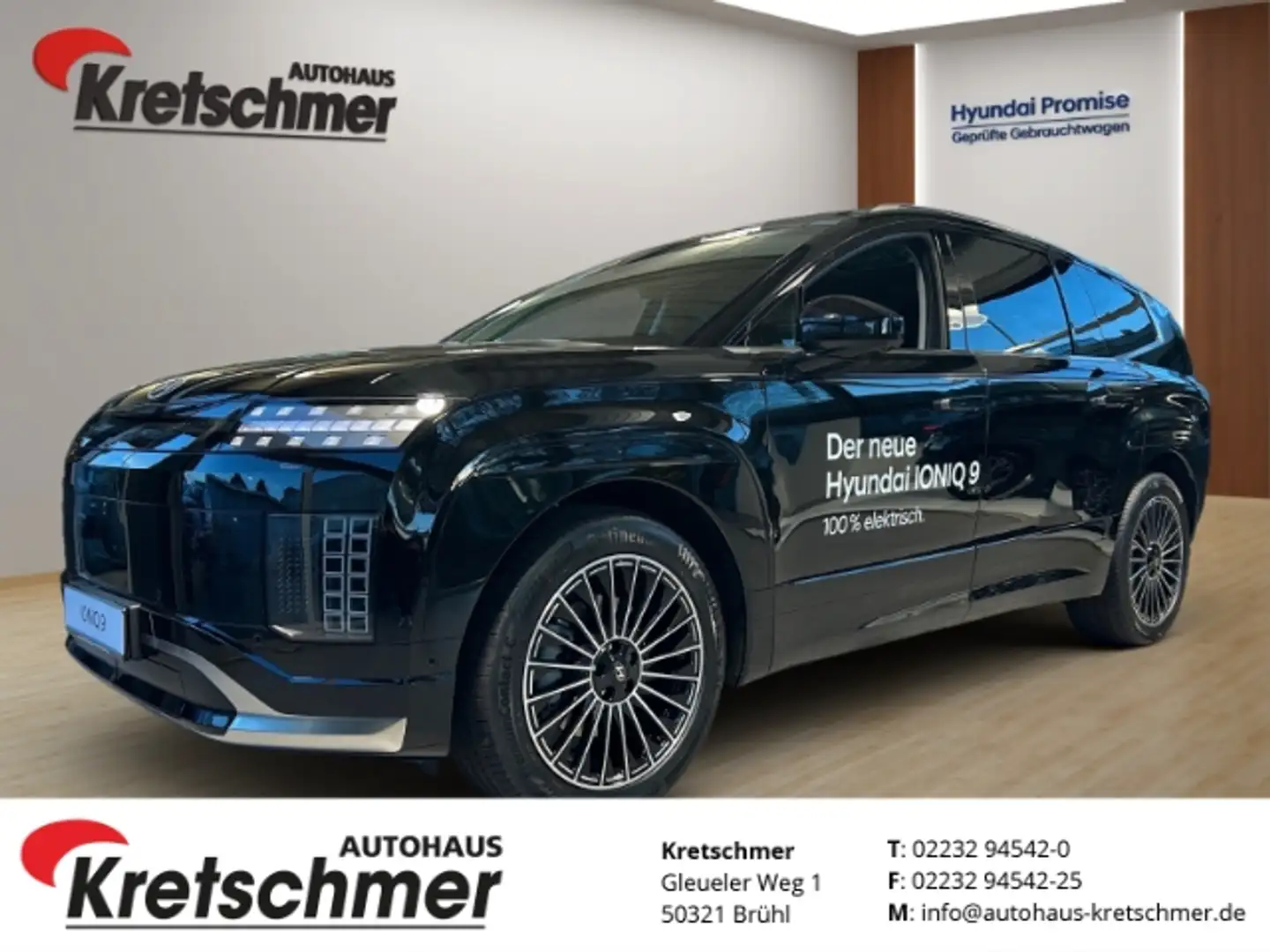 Hyundai IONIQ 9 110 kWh 4WD Uniq 6-Sitzer Relax Paket El. Panodach Noir - 1