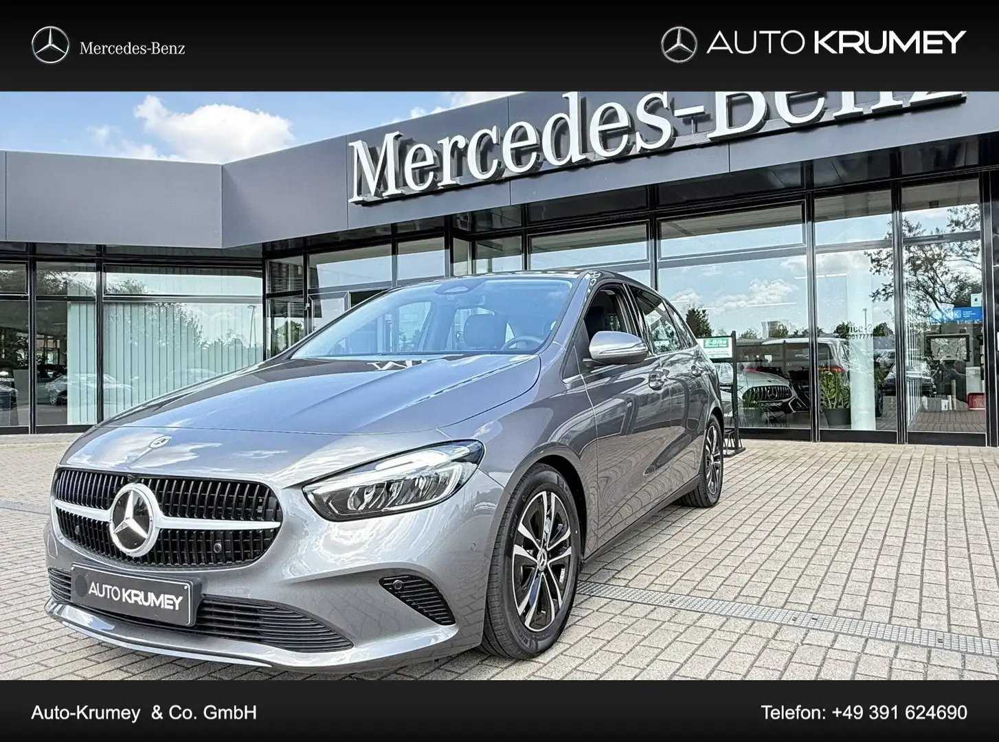 Mercedes-Benz B 180 d Navi+LED+Park-Assist. Grau - 1