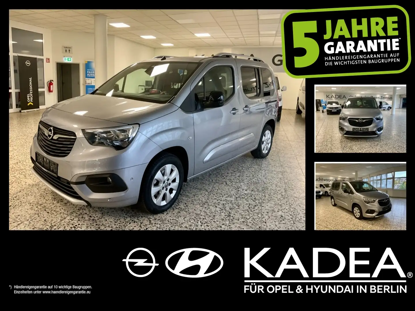 Opel Combo Life - Ultimate Navi+Pano+SD+SHZ+2xKlima Šedá - 1