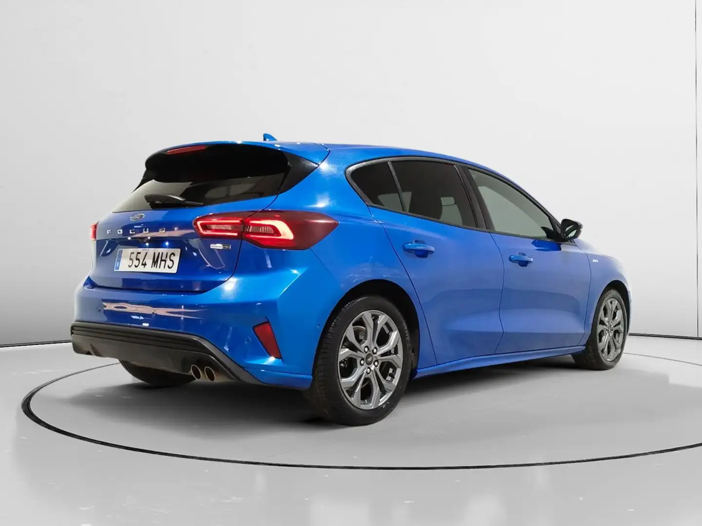Ford Focus 1.0 EcoBoost MHEV ST-Line Bleu - 2