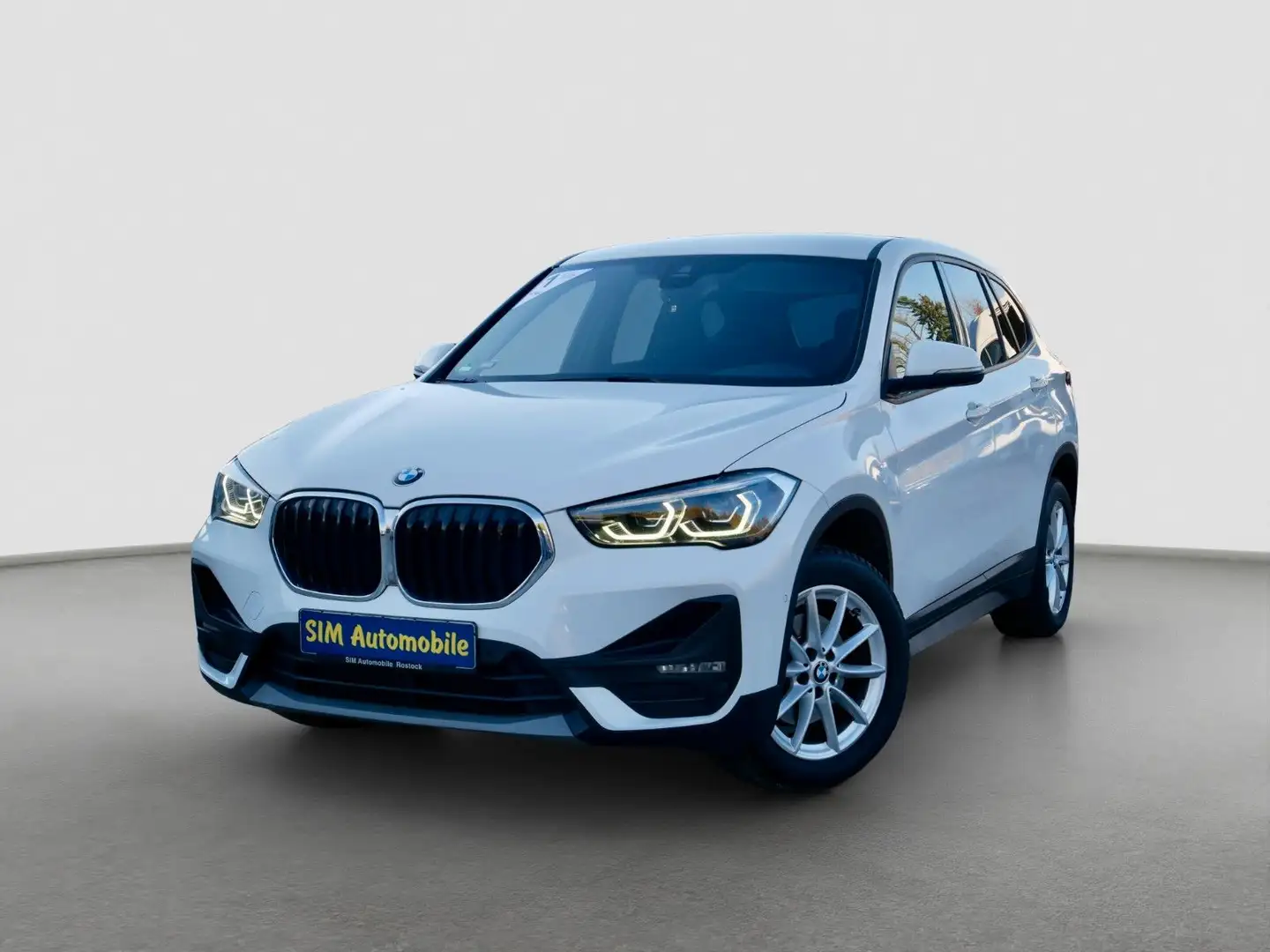 BMW X1 sDrive 18 d Advantage+LED+S-Heft+NAVI+SHZ Blanc - 1