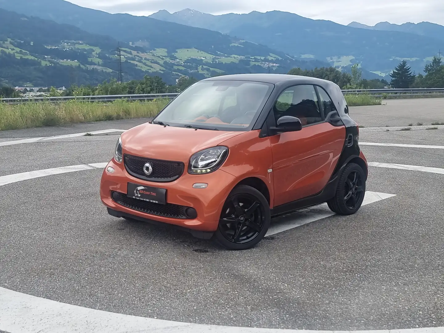 smart forTwo Coupe 90 PS Turbo Orange - 1