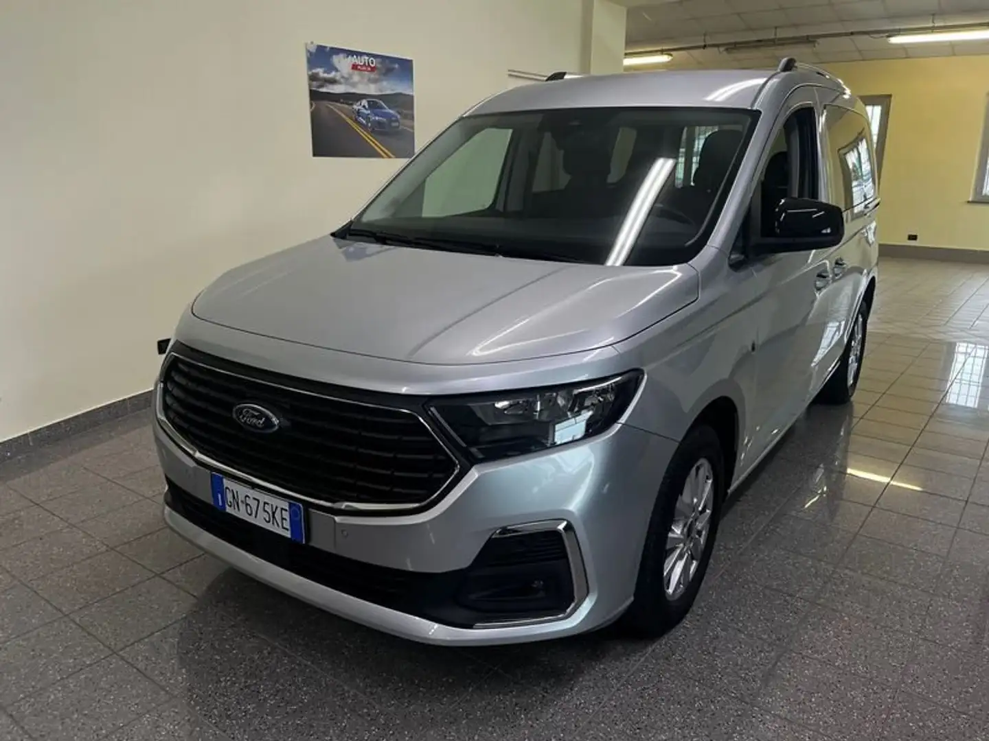 Ford Tourneo Connect 2.0 EcoBlue Powershift Titanium, con PROMO PLUS Срібний - 2