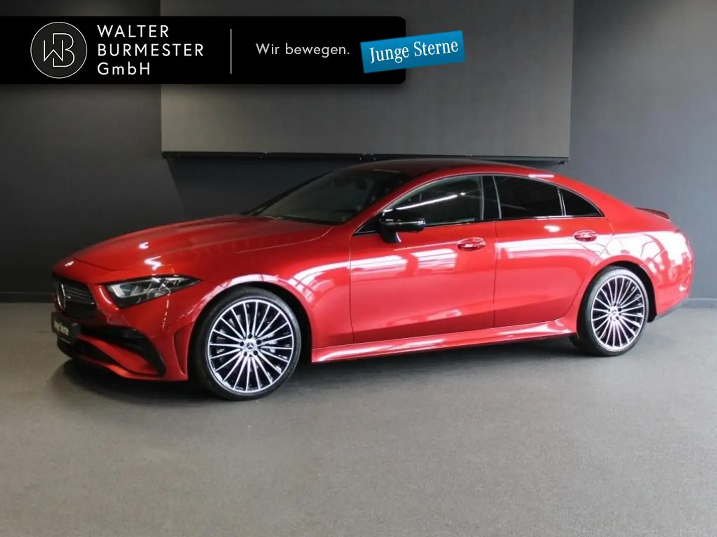 Mercedes-Benz CLS 300 d 4M AMG+Night+Distronic+AHK+Ambiente Rosso - 1