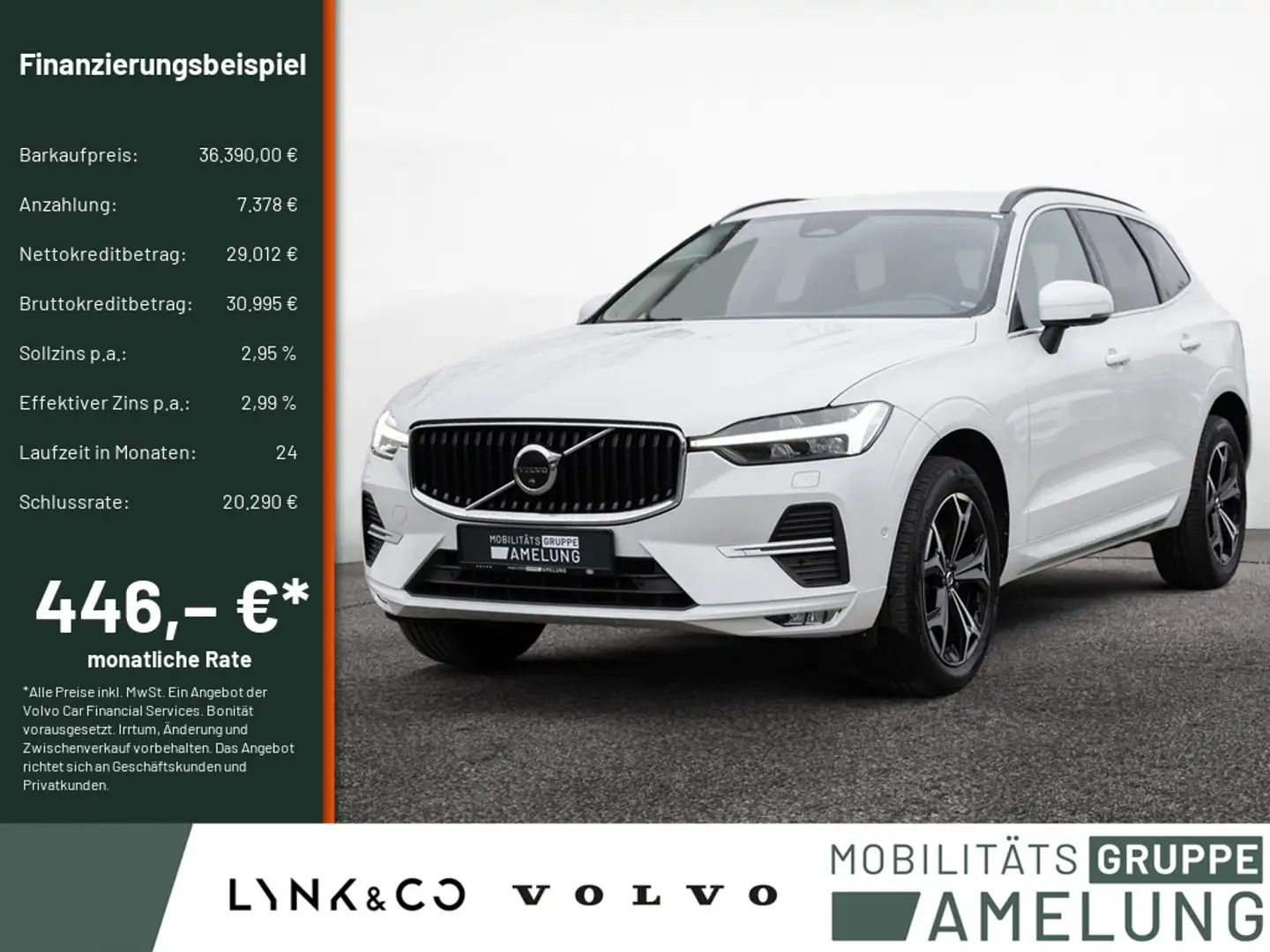 Volvo XC60 B4 Momentum Pro H/K AHK STANDHZ LED 360° Weiß - 1