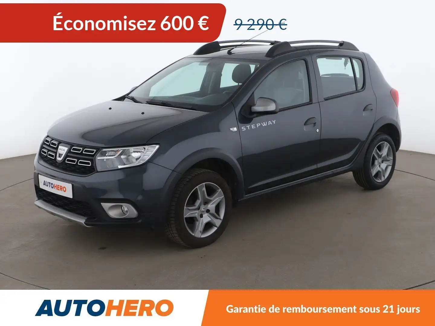 Dacia Sandero Stepway 0.9 TCe Gris - 1
