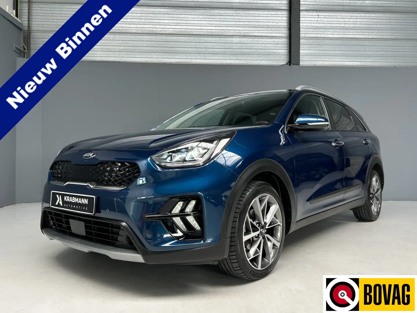Kia Niro 1.6 GDi Hybrid DynamicPlusLine 10jaar Kia Garantie Blauw - 1