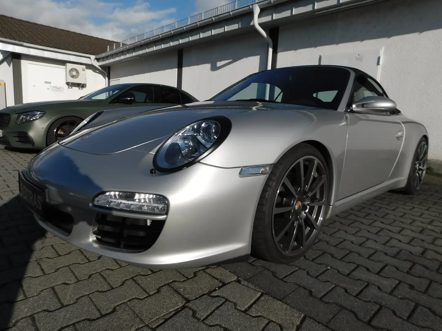 Porsche 997 Carrera Cabrio Face Lift Sportfahr.+19"Alu+Klappen Argento - 2
