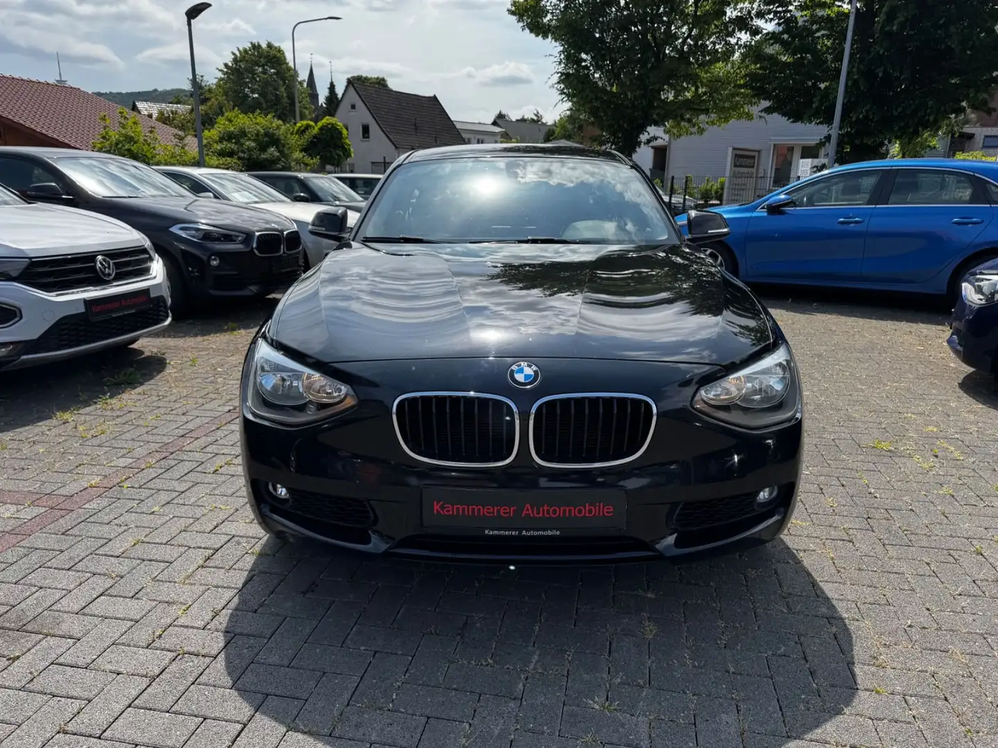 BMW 120 d Navi PDC Klima Negro - 2