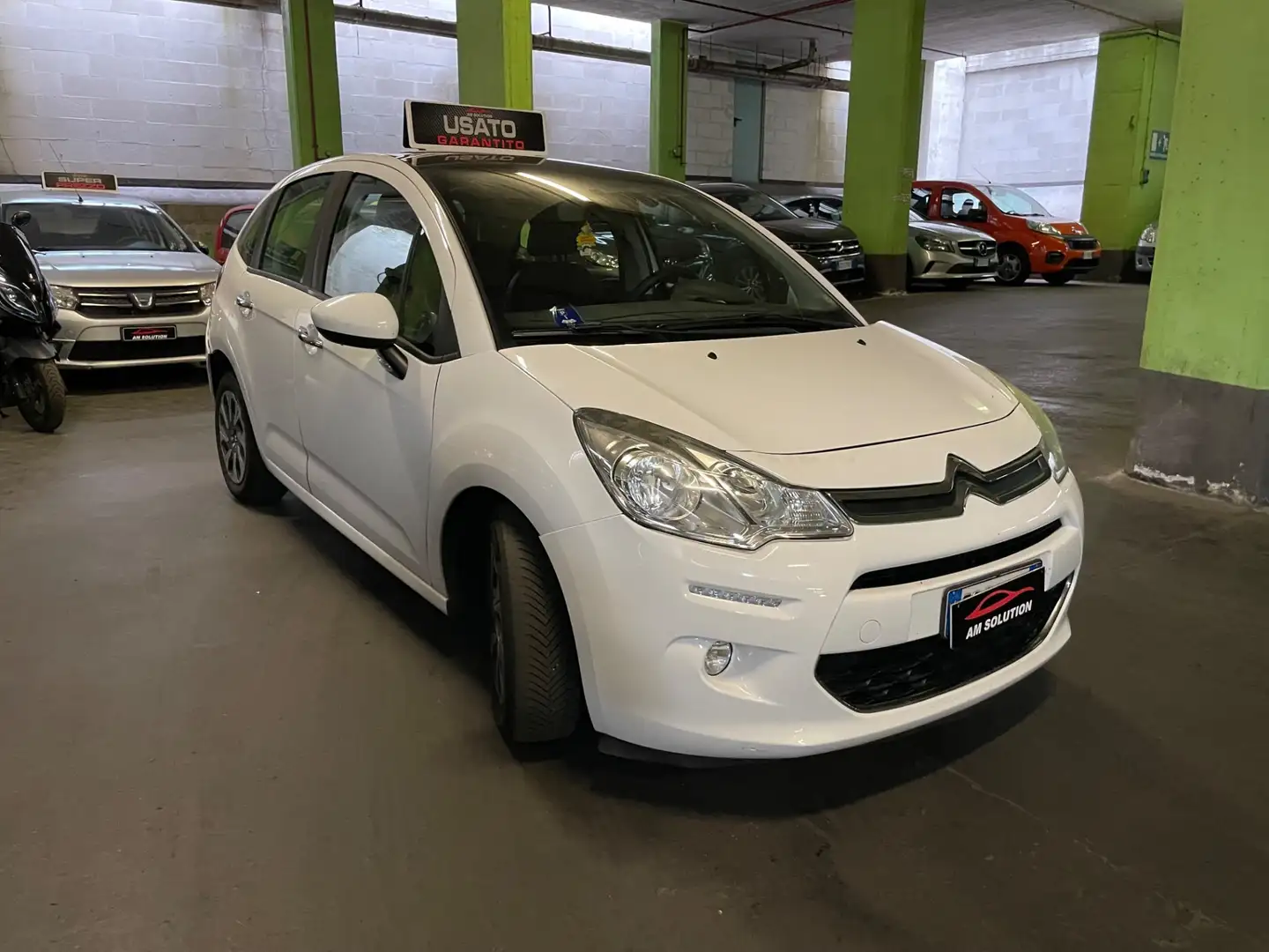 Citroen C3 C3 1.2 Neopatentati Euro 5 Bianco - 2