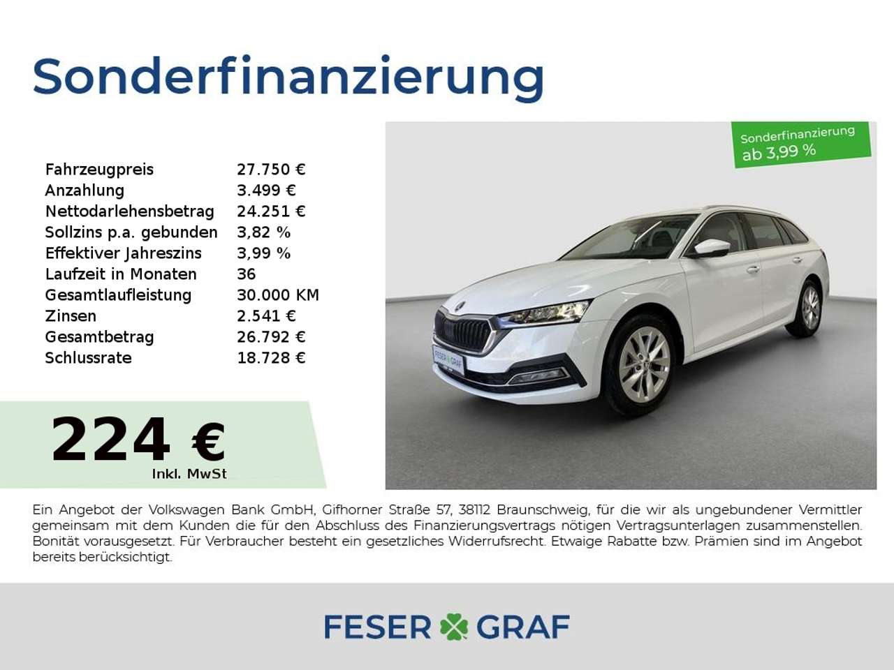Skoda Octavia — Skoda Octavia Selection 1,5 TSI e-tec DSG RFK NAVI LED