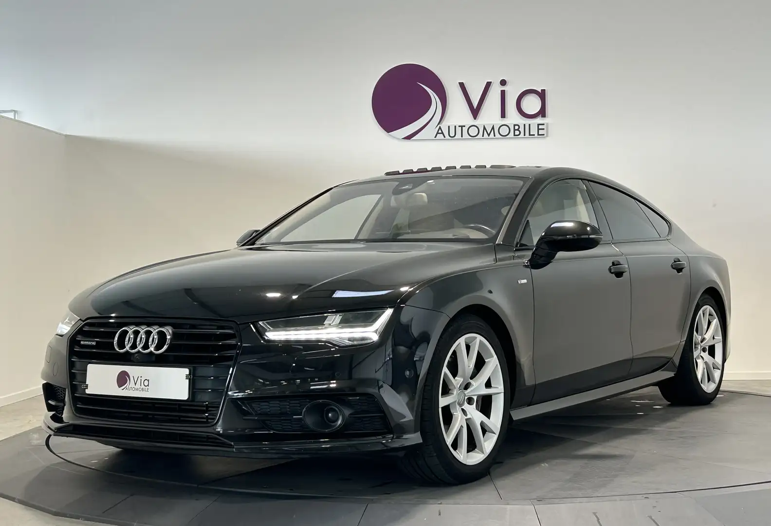 Audi A7 V6 3.0 TDI 272 S tronic 7 Quattro - Sline - S-Line Noir - 1