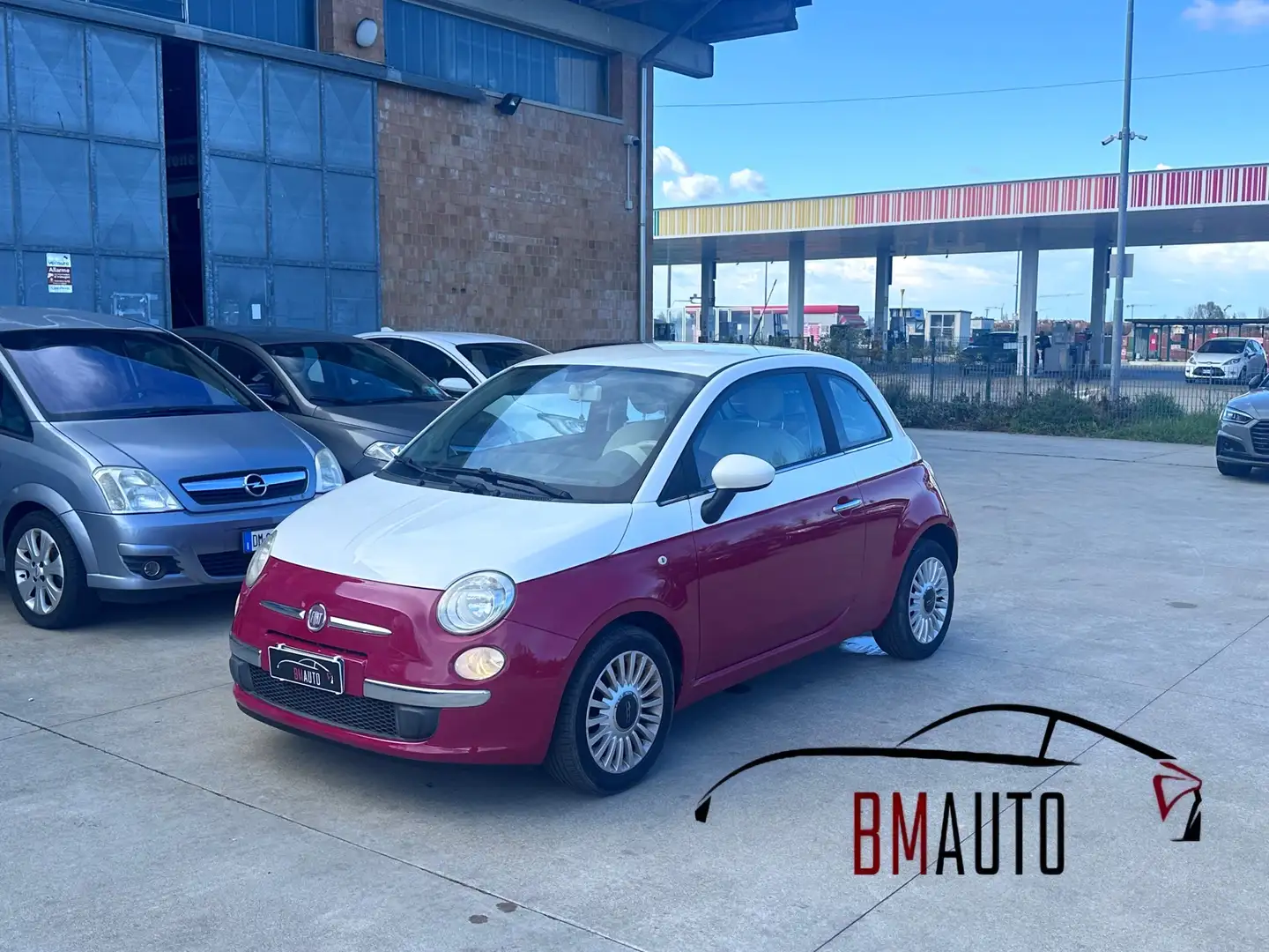 Fiat 500 500 1.2 Lounge 69cv Rosso - 1