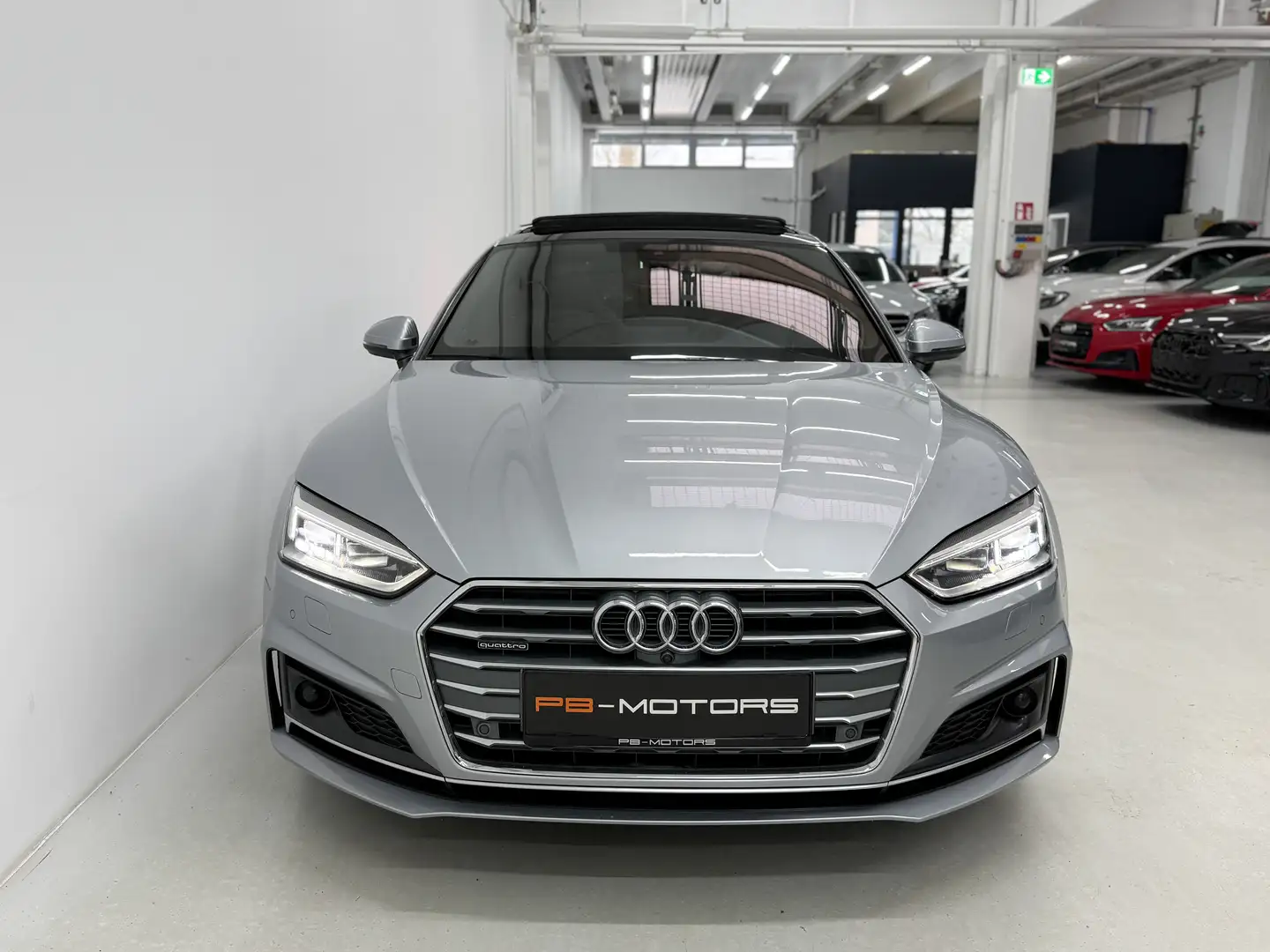 Audi A5 40TDI Quattro 3xS-Line RS Sitze Virtual Matrix ACC Silber - 2