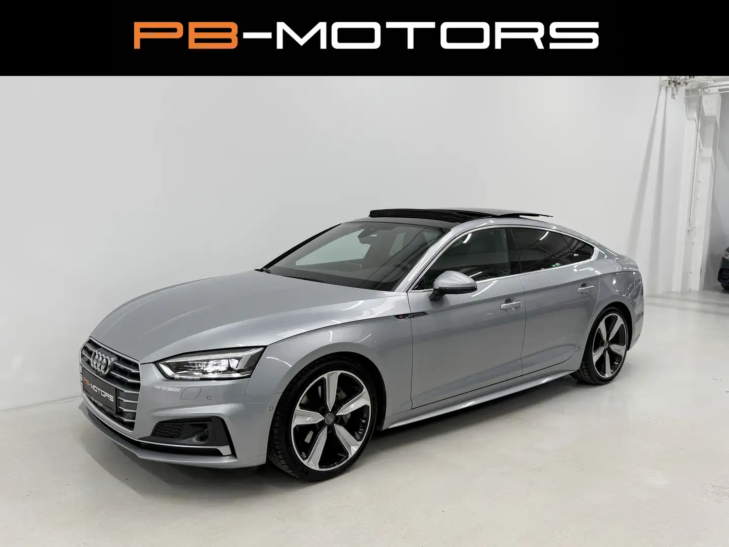 Audi A5 40TDI Quattro 3xS-Line RS Sitze Virtual Matrix ACC Silber - 1