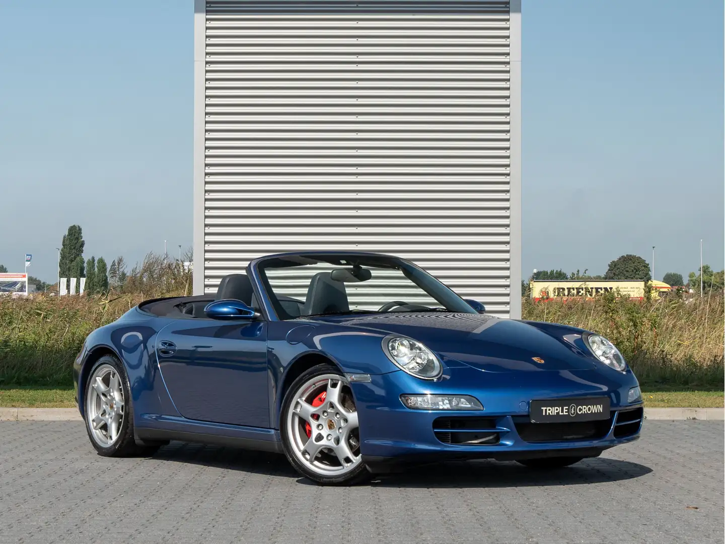 Porsche 997 Cabrio 3.8 Carrera 4S | Bose | Bleu - 1