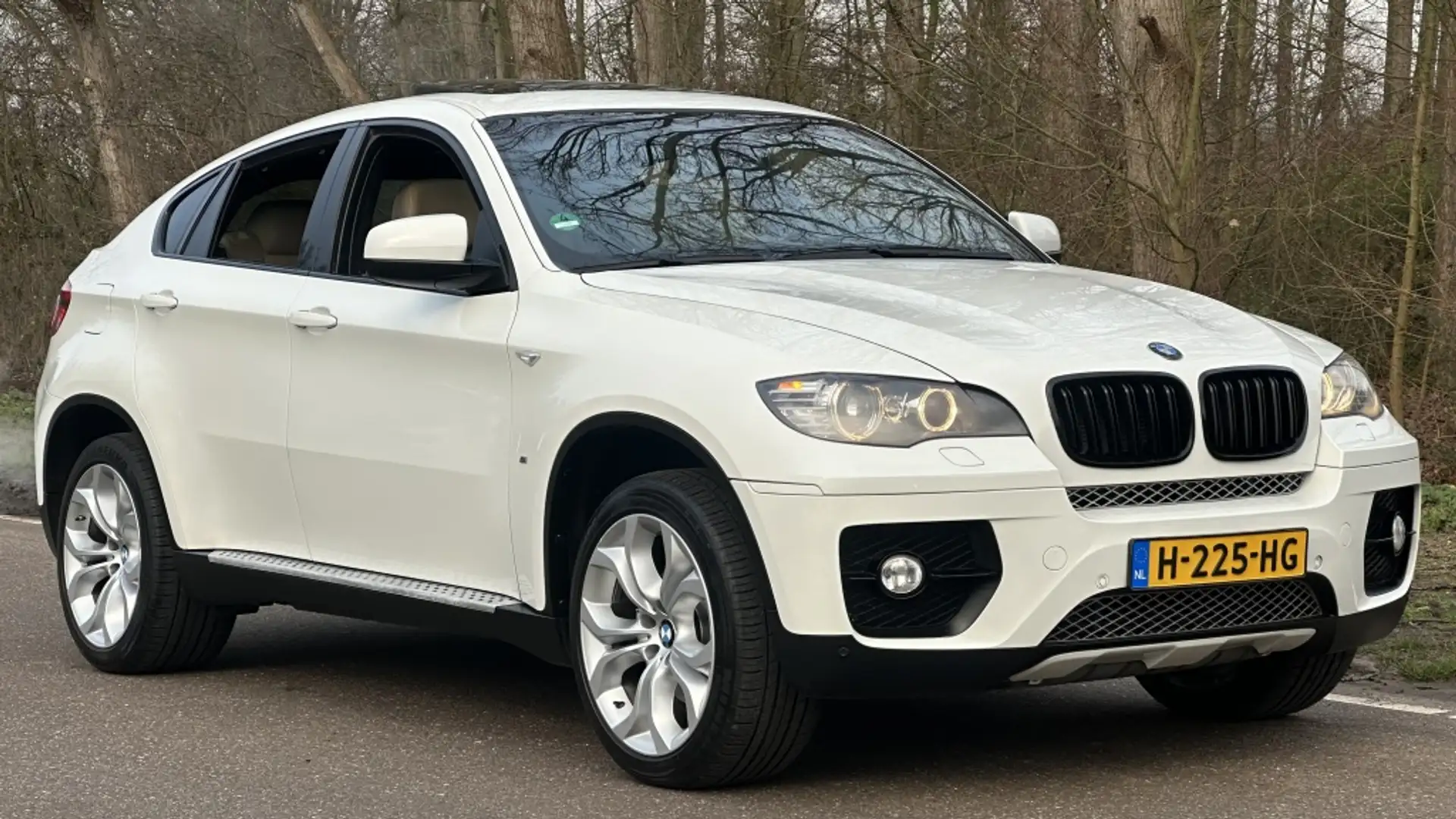 BMW X6 35i- Opendak - Nette staat! Blanc - 1