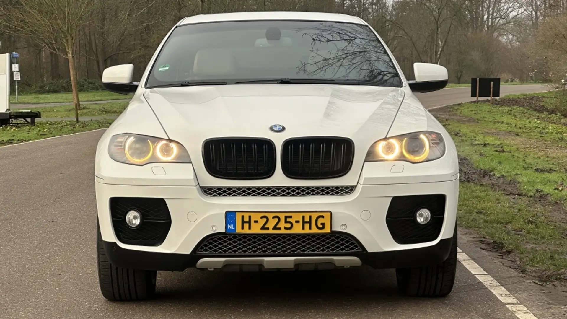 BMW X6 35i- Opendak - Nette staat! Blanc - 2
