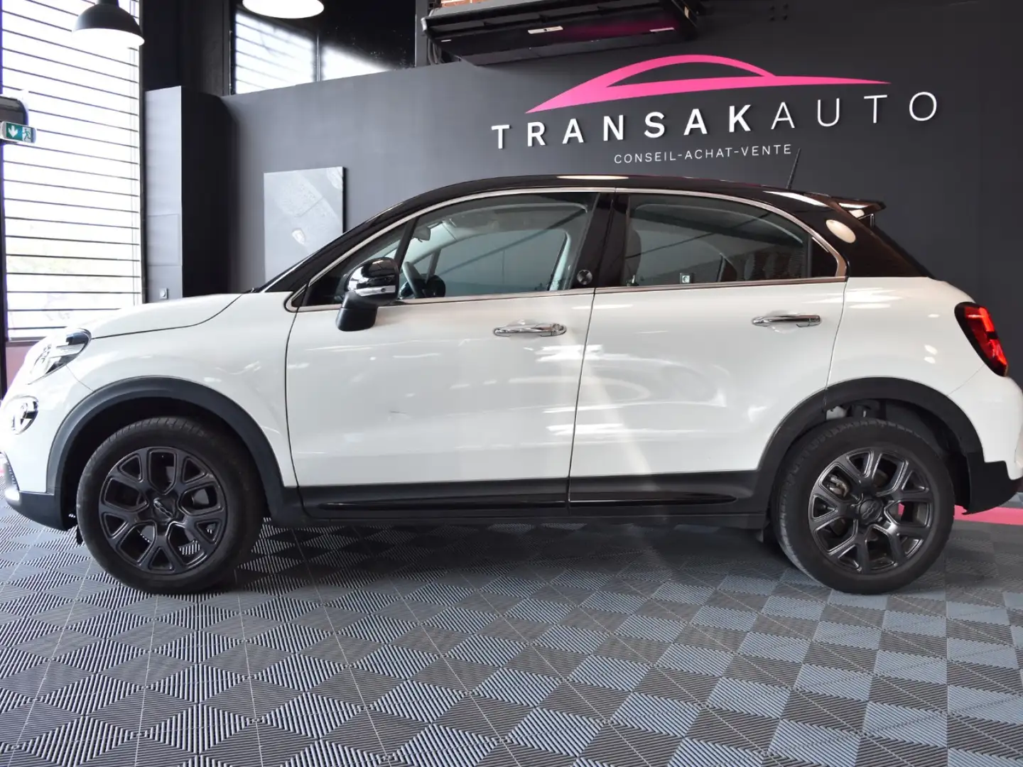 Fiat 500X 500X 1.3 FireFly Turbo T4 150 ch DCT 120th Blanc - 2