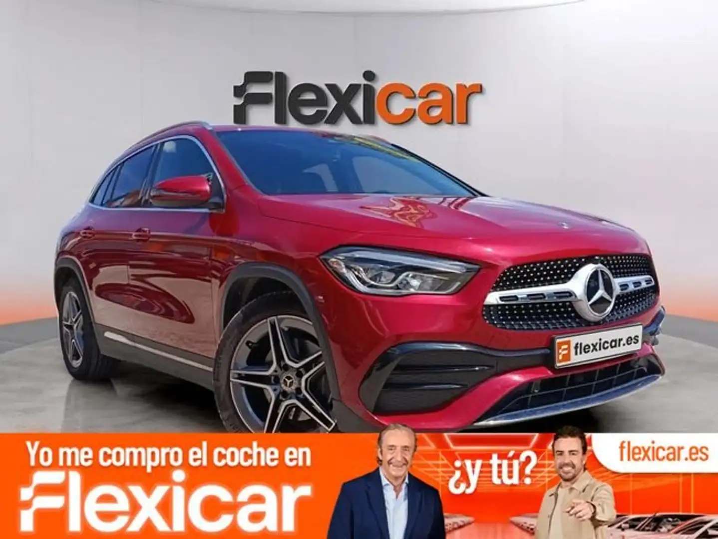 Mercedes-Benz GLA 200 D Rojo - 1