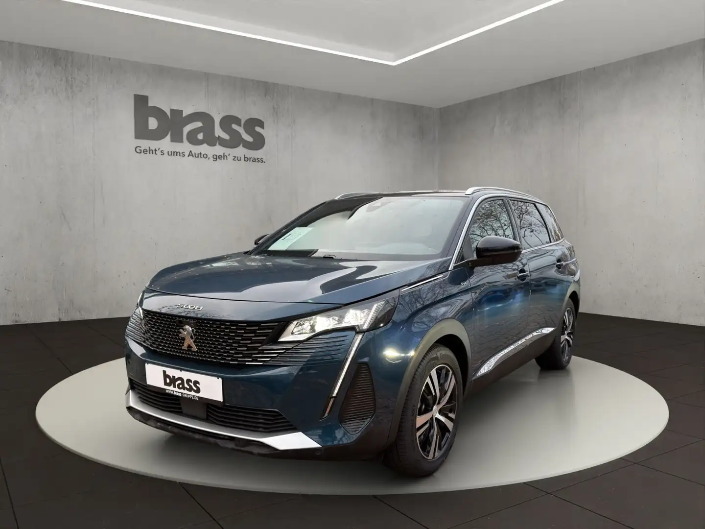 Peugeot 5008 1.2 Hybrid-Benzin 136 GT Blau - 1