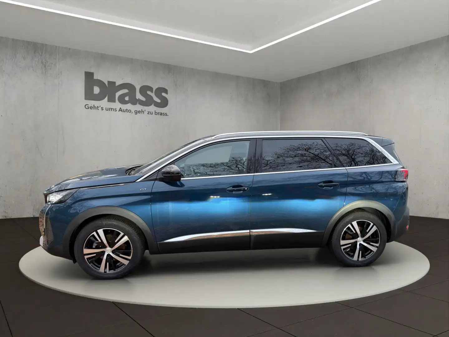 Peugeot 5008 1.2 Hybrid-Benzin 136 GT Blau - 2