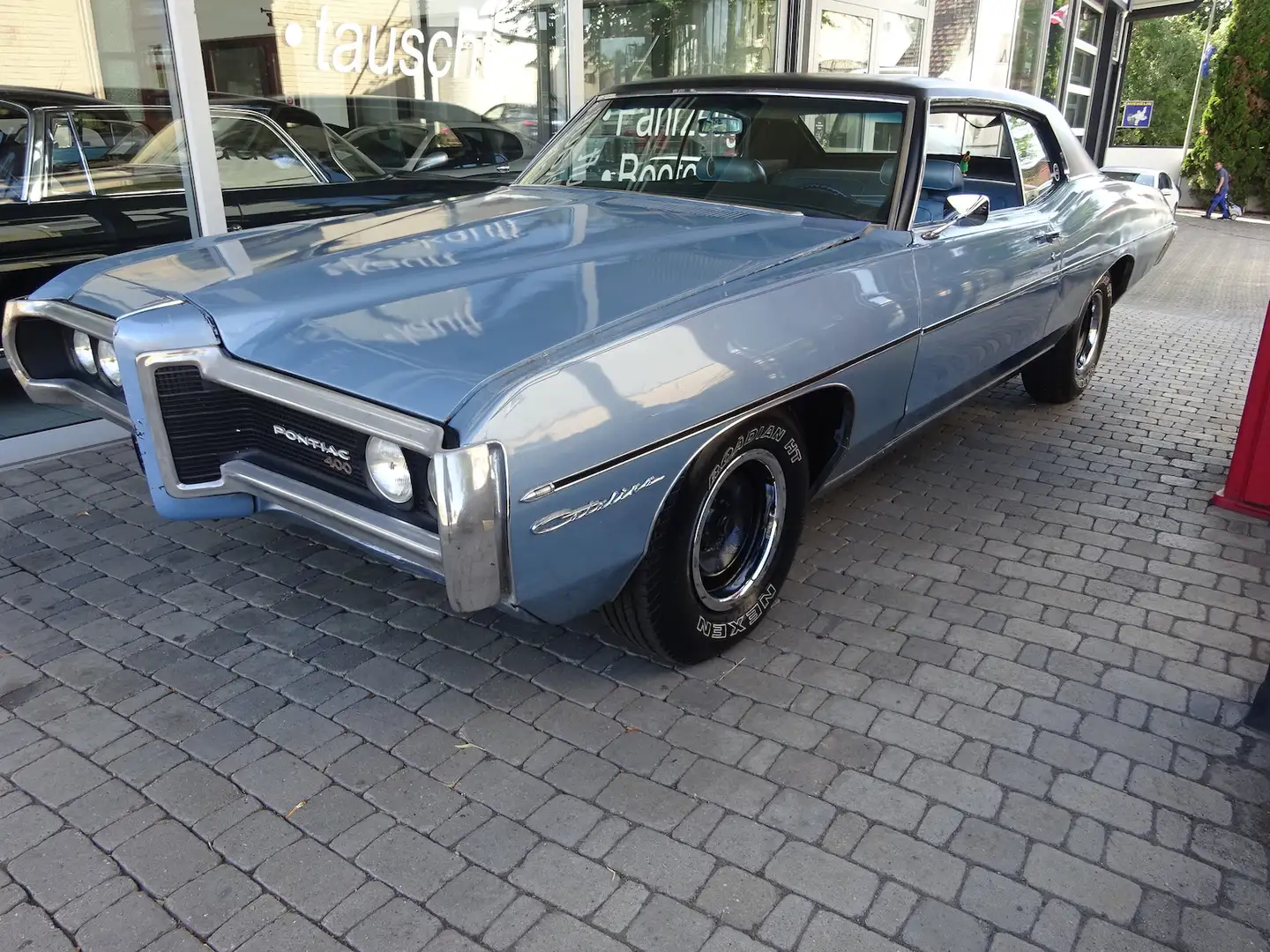 Pontiac Catalina Coupe Motor neu, H-Zulassung Blau - 2