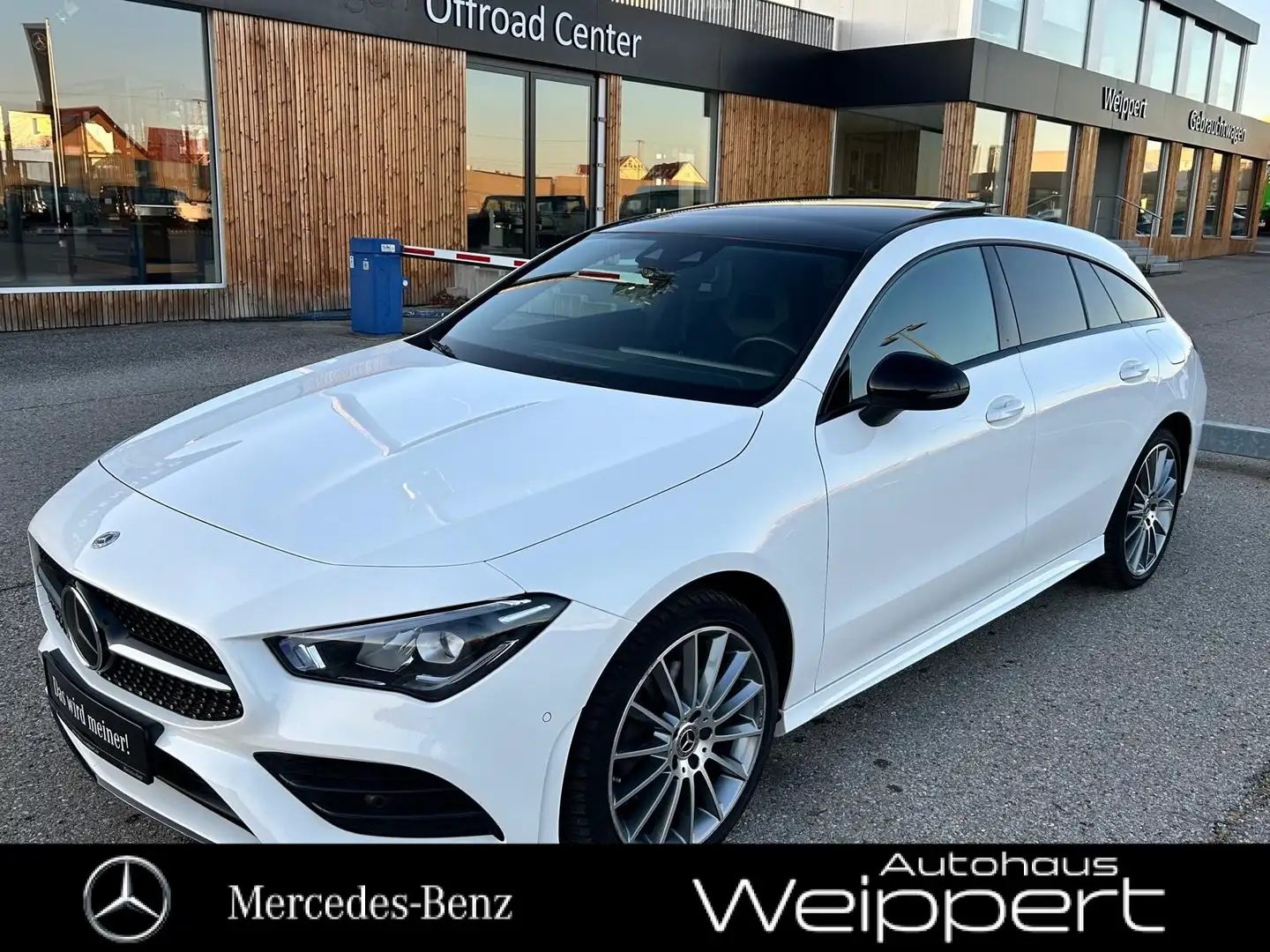 Mercedes-Benz CLA 250 CLA250e SB MBUX DIS PANO AMBI NIGHT 19" AMG LINE Bianco - 2